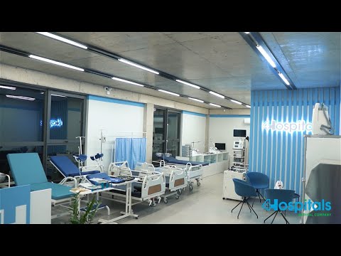 სამედიცინო კომპანია 4Hospitals-ის შოურუმი | Showroom of the Medical Company 4Hospitals